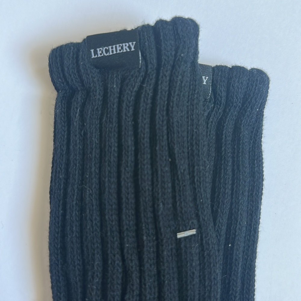 LECHERY Gender Inclusive Scrunch Crew Socks New - Picture 4 of 5